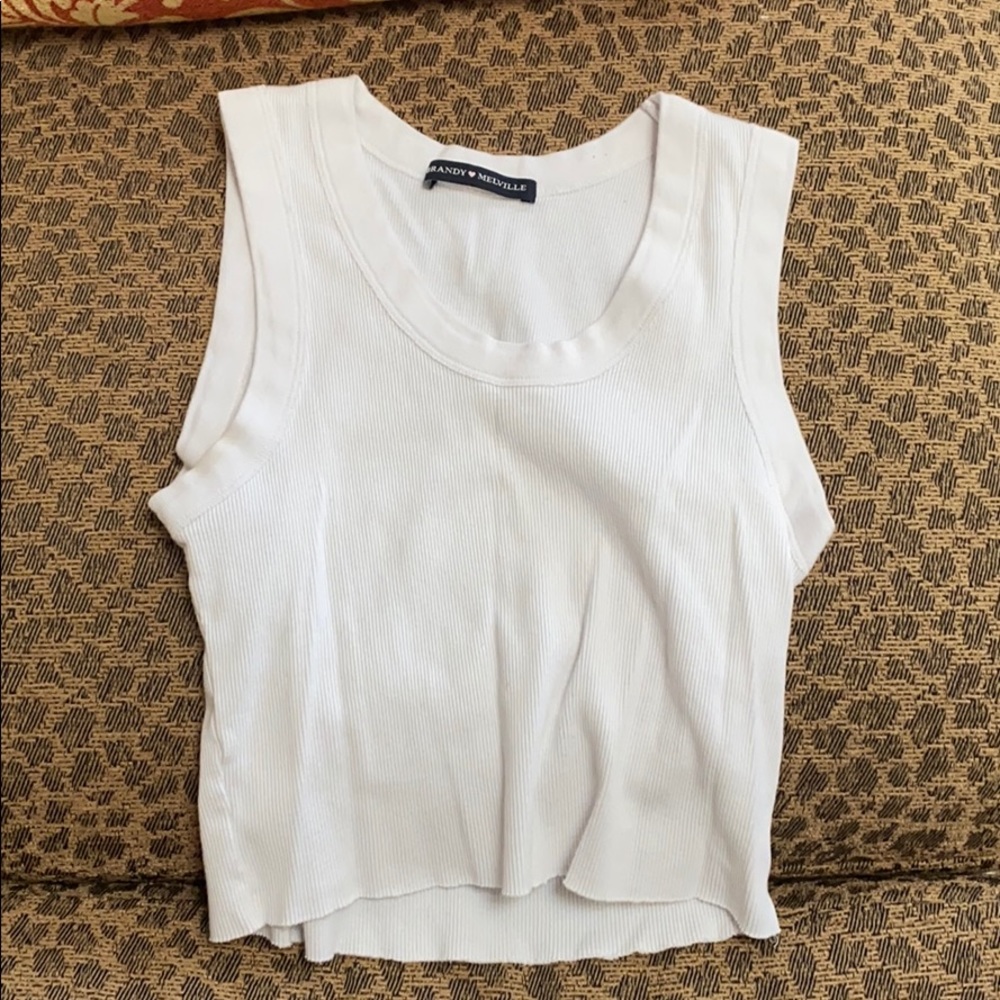 Brandy Melville white Connor tank
